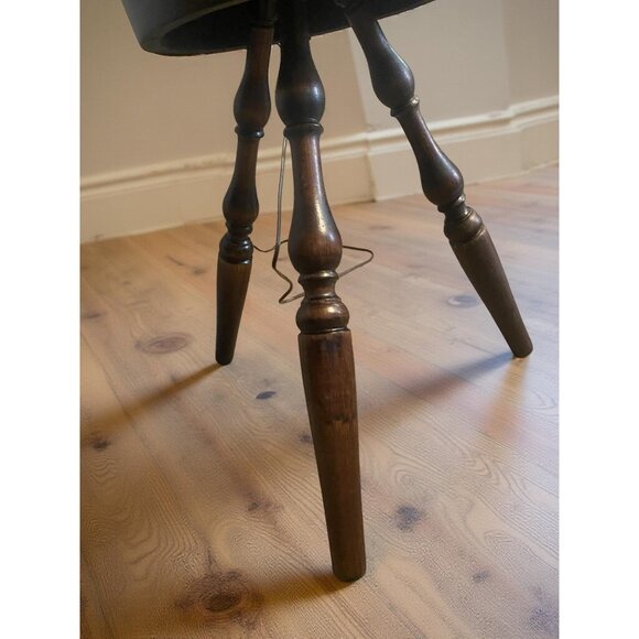 Vintage Firkin Lamp by Basketville on Legs– Never Used – Original Box – Rustic P - Picture 6 of 12